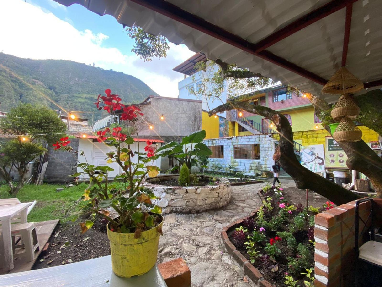Garden House Hostal Banos  Bagian luar foto