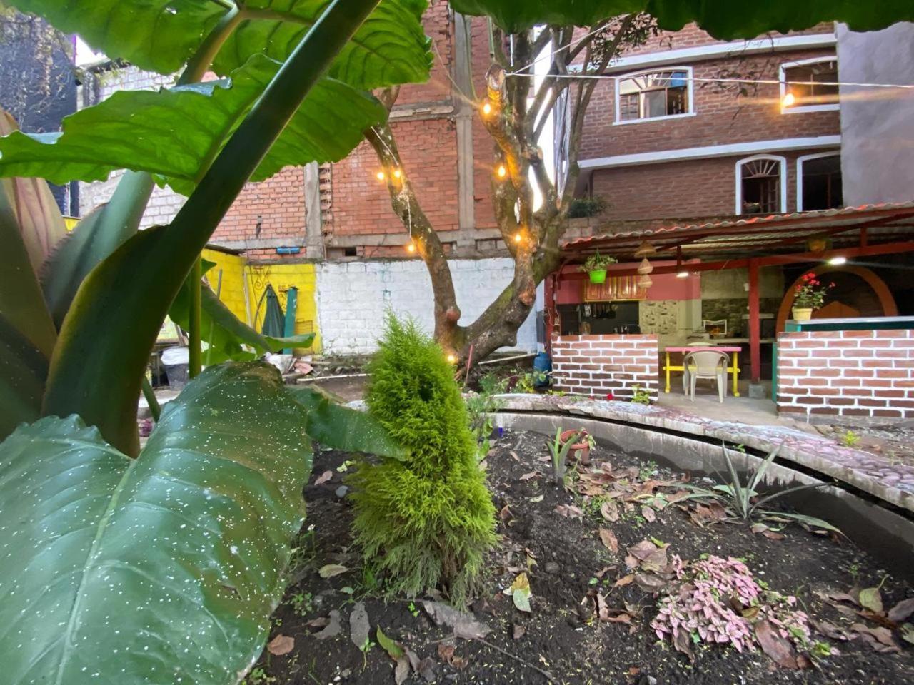 Garden House Hostal Banos  Bagian luar foto