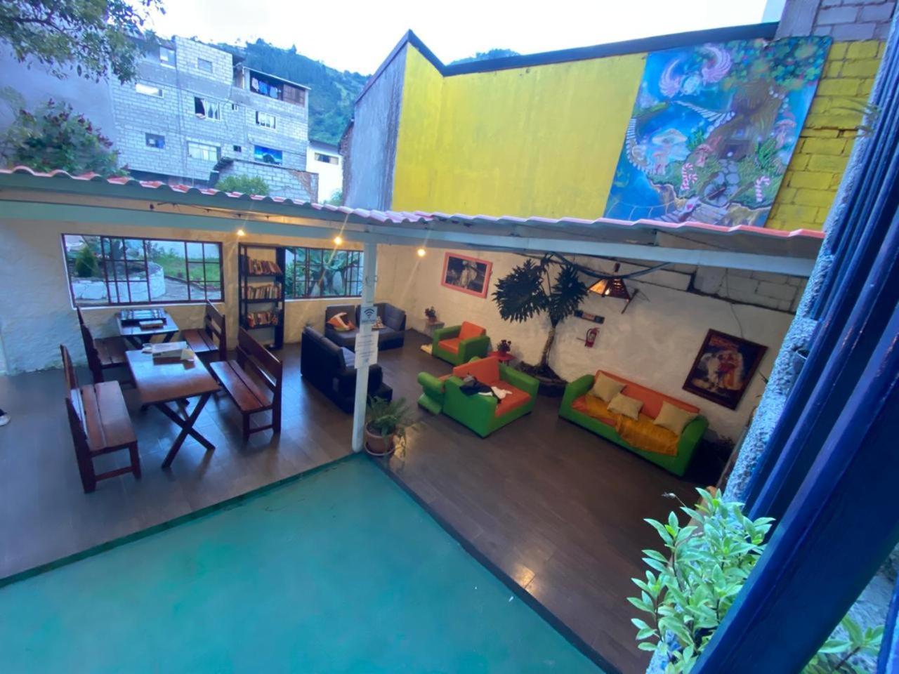 Garden House Hostal Banos  Bagian luar foto