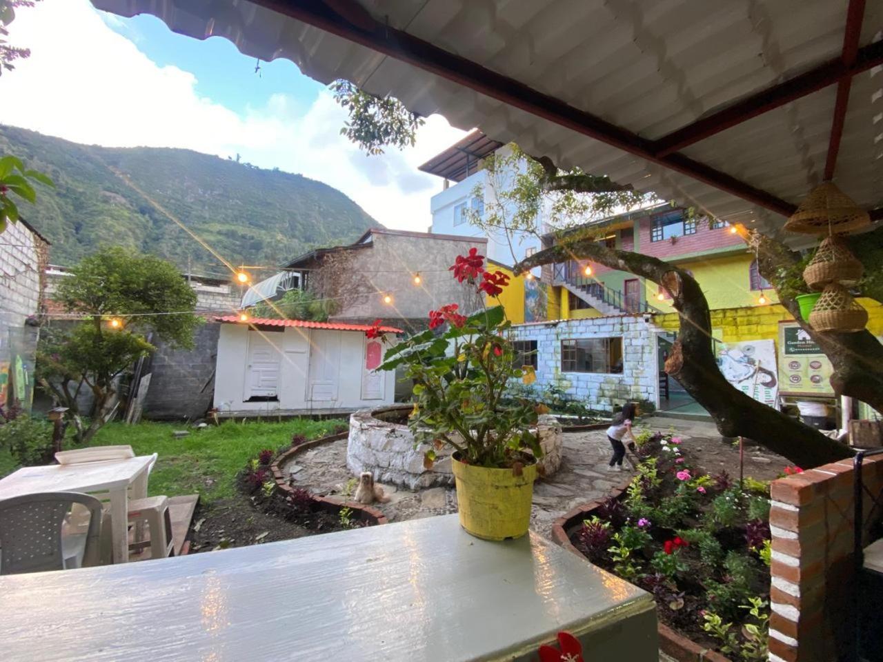 Garden House Hostal Banos  Bagian luar foto